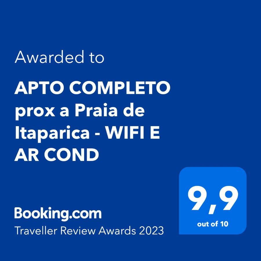 Apto Completo Prox A Praia De Itaparica - Wifi E Ar Cond Вила-Велья Экстерьер фото